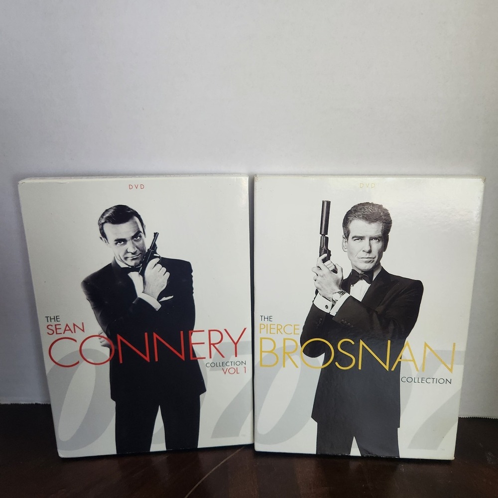 007 James Bond DVD Collection-Sean Connery VOL. 1 & Pierce Brosnan Collection